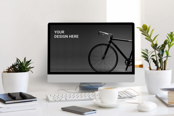 真实iMac一体机屏幕预览样机模板 Desktop Mockup缩略图 真实iMac一体机屏幕预览样机模板 Desktop Mockup