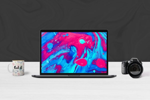 超极本电脑前视图样机模板 Laptop Mockups缩略图 超极本电脑前视图样机模板 Laptop Mockups
