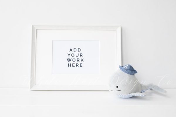 婴儿主题相框样机模板 Styled stock photography – Babies