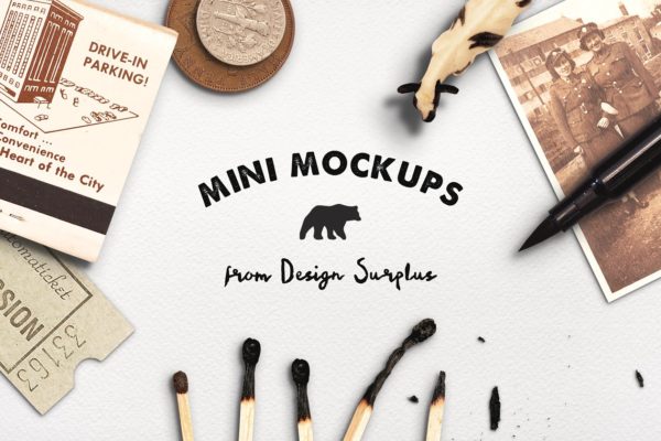 文艺手作类小插画书写展示样机 Mini Mockups缩略图 文艺手作类小插画书写展示样机 Mini Mockups