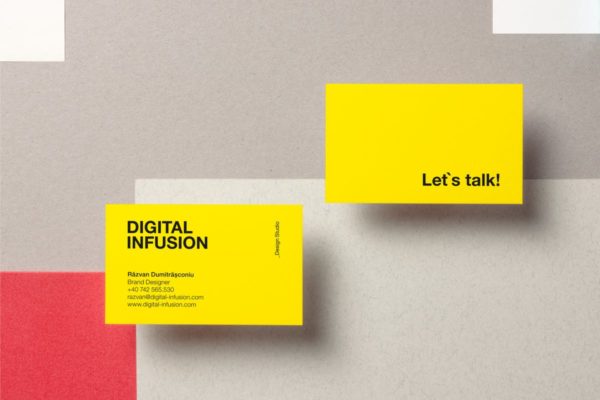 极简主义企业名片样机模板v1 Business Cards Mockup | VOL.1