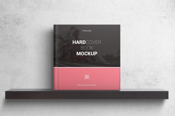 精装方形硬封图书样机模板 Hardcover Square Book Mockups缩略图 精装方形硬封图书样机模板 Hardcover Square Book Mockups