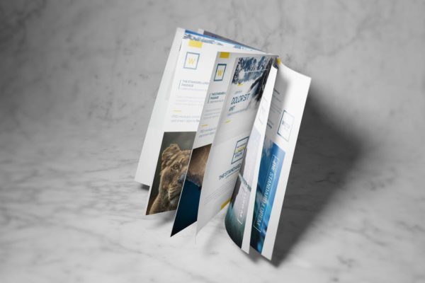A4/A5宣传册目录产品手册样机 A4/A5 Brochure-Booklet Mockups
