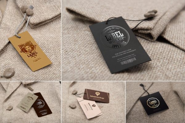 服装价格标签/吊牌设计样机 Clothing Label Mockups缩略图 服装价格标签/吊牌设计样机 Clothing Label Mockups