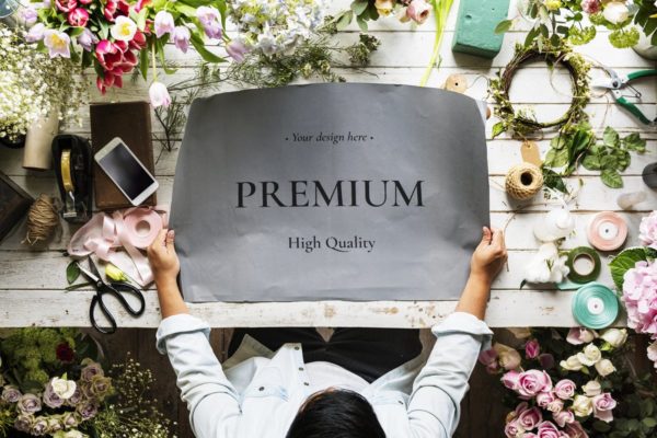 花店场景纸张海报设计场景样机 Florist Showing Paper Design Mockup缩略图 花店场景纸张海报设计场景样机 Florist Showing Paper Design Mockup