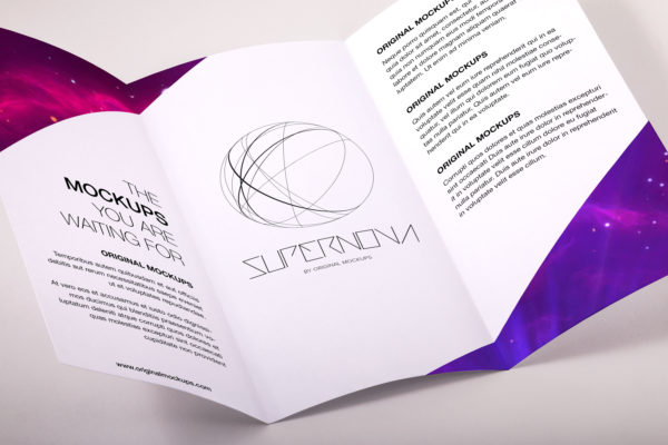 A4尺寸规格三折页传单设计效果图PSD样机03 A4 Trifold Brochure PSD Mockup 03缩略图 A4尺寸规格三折页传单设计效果图PSD样机03 A4 Trifold Brochure PSD Mockup 03