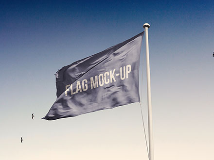 逼真旗帜设计样机模板 Free Realistic Flag Mockup缩略图 逼真旗帜设计样机模板 Free Realistic Flag Mockup