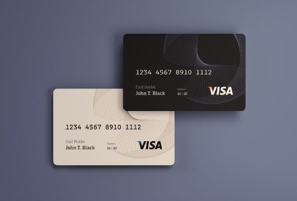 信用卡银行卡双面设计效果样机PSD模板 Credit Cards Mockup – PSD缩略图 信用卡银行卡双面设计效果样机PSD模板 Credit Cards Mockup – PSD