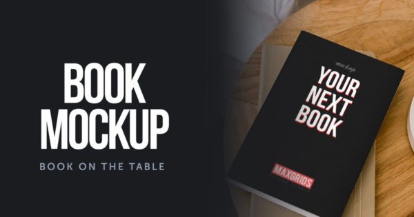 精品图书封面设计效果图样机v1 Book Mockup 1.0