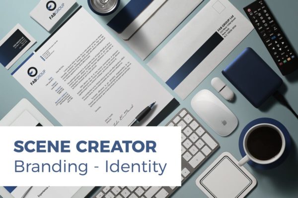 企业品牌宣传办公用品样机模板套装 Branding / Identity Scene Creator缩略图 企业品牌宣传办公用品样机模板套装 Branding / Identity Scene Creator