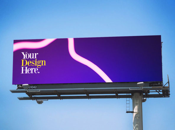 大型公路广告牌广告演示样机模板 Free Billboards Mockup缩略图 大型公路广告牌广告演示样机模板 Free Billboards Mockup