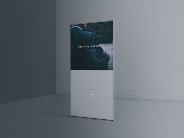 室内立式广告牌样机模板 Indoor Advertising Stand Mockup缩略图 室内立式广告牌样机模板 Indoor Advertising Stand Mockup