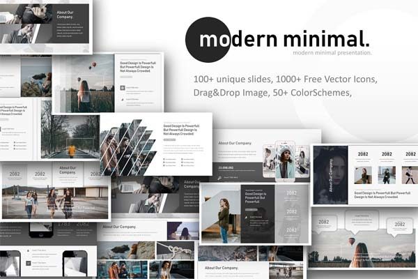 现代创意Powerpoint模版 Modern Powerpoint缩略图 现代创意Powerpoint模版 Modern Powerpoint