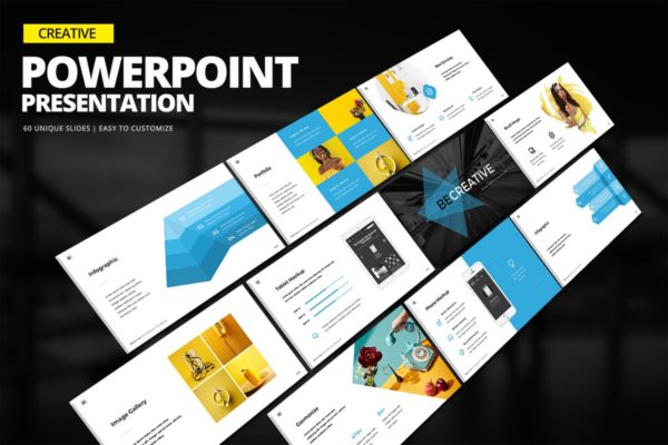 创新型服务企业介绍PPT幻灯片模板 Creative Powerpoint Presentation缩略图 创新型服务企业介绍PPT幻灯片模板 Creative Powerpoint Presentation