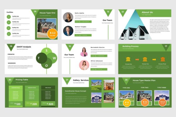 房地产租赁销售主题PPT幻灯片模板 Real Estate Powerpoint Presentation缩略图 房地产租赁销售主题PPT幻灯片模板 Real Estate Powerpoint Presentation
