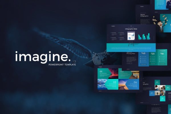 个性配色数据分析信息图表类PPT幻灯片模板 Imagine PowerPoint Template缩略图 个性配色数据分析信息图表类PPT幻灯片模板 Imagine PowerPoint Template