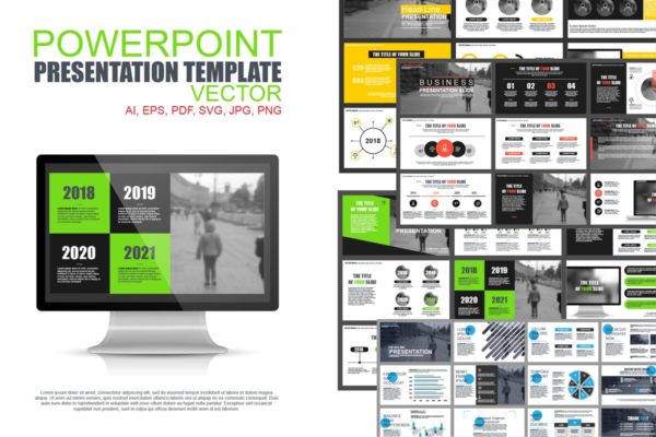 企业市场数据工作汇报PPT模板 Powerpoint Templates缩略图 企业市场数据工作汇报PPT模板 Powerpoint Templates