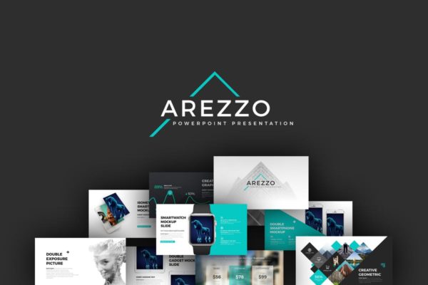 简约扁平设计风格企业信息PPT幻灯片模板素材 Arezzo PowerPoint Presentation缩略图 简约扁平设计风格企业信息PPT幻灯片模板素材 Arezzo PowerPoint Presentation