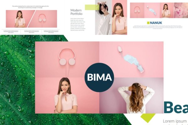 女性时尚品牌策划PPT幻灯片模板 BIMA Powerpoint Template缩略图 女性时尚品牌策划PPT幻灯片模板 BIMA Powerpoint Template