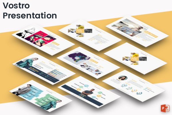 个人履历/简历职员介绍PPT幻灯片模板 Vostro – Powerpoint Template缩略图 个人履历/简历职员介绍PPT幻灯片模板 Vostro – Powerpoint Template