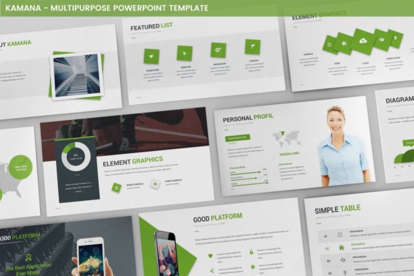 产品业务介绍PPT幻灯片模板下载 Kamana Powerpoint Template缩略图 产品业务介绍PPT幻灯片模板下载 Kamana Powerpoint Template