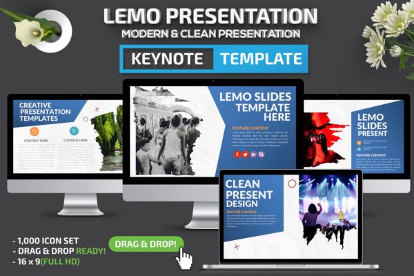 Lemo主题演讲Keynote演示文稿设计模板 Lemo Keynote Presentation缩略图 Lemo主题演讲Keynote演示文稿设计模板 Lemo Keynote Presentation