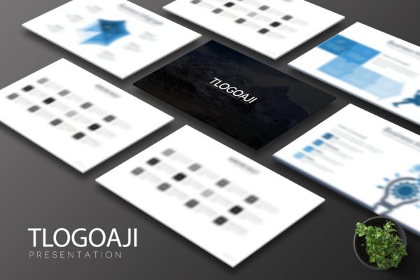 公司作品案例演示Keynote幻灯片模板 Tlogoaji – Keynote Template缩略图 公司作品案例演示Keynote幻灯片模板 Tlogoaji – Keynote Template
