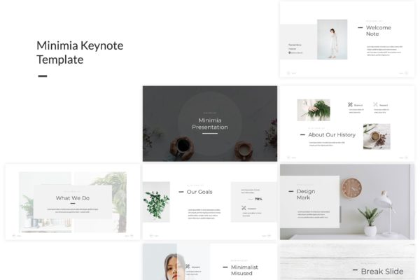 简约优雅设计风格Keynote演示文稿模板 Minimia – Keynote Template缩略图 简约优雅设计风格Keynote演示文稿模板 Minimia – Keynote Template