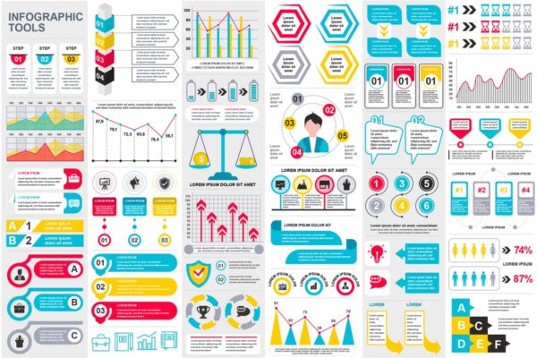 商业述职总结汇报演示信息图表元素包 Presentation Infographic Elements Template缩略图 商业述职总结汇报演示信息图表元素包 Presentation Infographic Elements Template