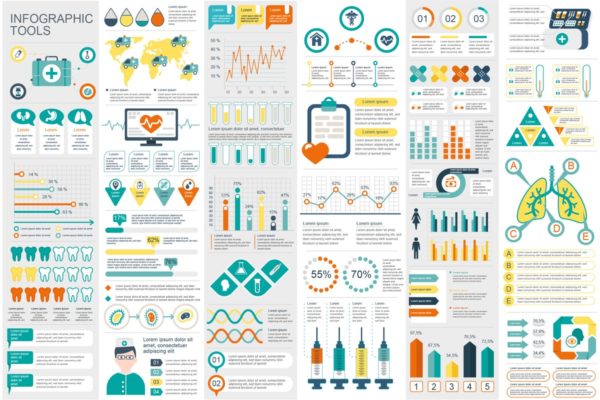 医疗健康行业信息图表设计元素 Medical Infographic Elements缩略图 医疗健康行业信息图表设计元素 Medical Infographic Elements