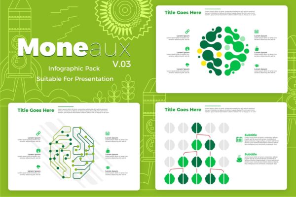 企业商业主题信息图表矢量设计模板v3 Moneaux v3 – Infographic缩略图 企业商业主题信息图表矢量设计模板v3 Moneaux v3 – Infographic