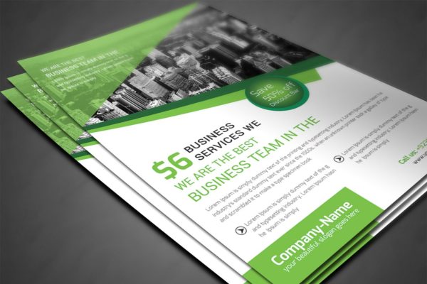 企业商务合作项目推广海报设计模板 Corporate Business Flyer Template缩略图 企业商务合作项目推广海报设计模板 Corporate Business Flyer Template
