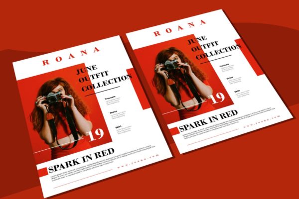 企业营销/简介海报传单设计模板 Roana Flyer缩略图 企业营销/简介海报传单设计模板 Roana Flyer