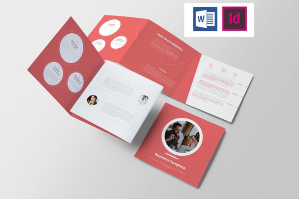 企业/品牌宣传折页传单设计模板 Business Template
