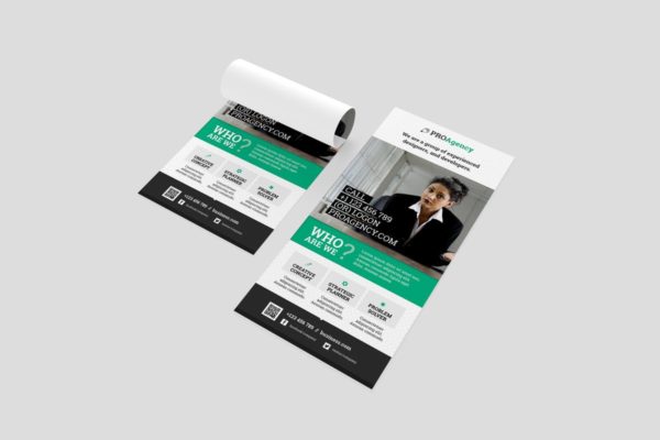 企业公司宣传DL传单设计模板 Corporate DL Flyer缩略图 企业公司宣传DL传单设计模板 Corporate DL Flyer