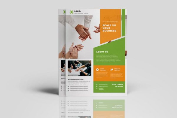 商务咨询公司宣传传单设计模板 Business Flyer缩略图 商务咨询公司宣传传单设计模板 Business Flyer