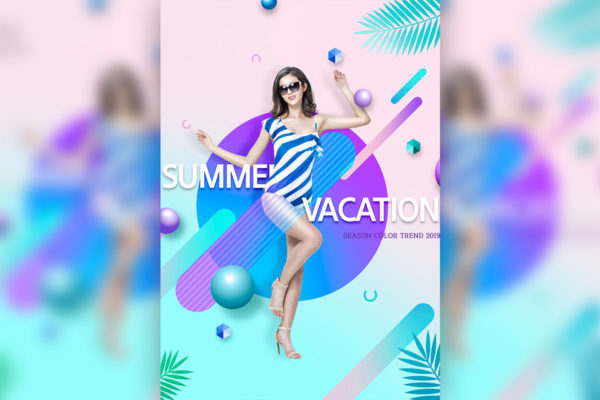 夏季性感泳衣广告/派对活动宣传海报缩略图 夏季性感泳衣广告/派对活动宣传海报