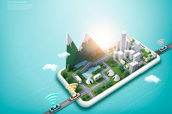 5G智能网络时代城市生活科技海报模板缩略图 5G智能网络时代城市生活科技海报模板