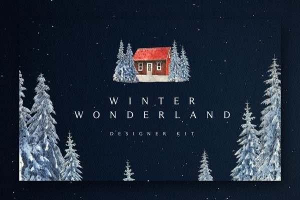 圣诞冬季仙境主题设计师工具包 Winter Wonderland Designer Toolkit缩略图 圣诞冬季仙境主题设计师工具包 Winter Wonderland Designer Toolkit