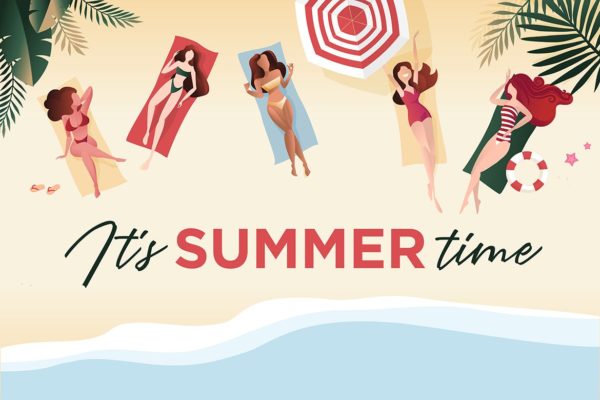 夏日欢乐时光矢量Banner插画v1 Summer time banner缩略图 夏日欢乐时光矢量Banner插画v1 Summer time banner