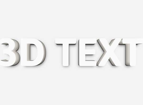 PS 超逼真立体 3D 文字样式 3D Text Effect for Photoshop缩略图 PS 超逼真立体 3D 文字样式 3D Text Effect for Photoshop