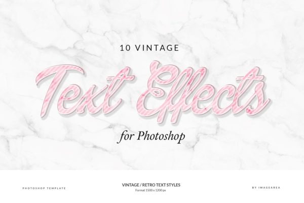 复古条纹风格文本图层样式 Vintage / Retro Text Styles缩略图 复古条纹风格文本图层样式 Vintage / Retro Text Styles