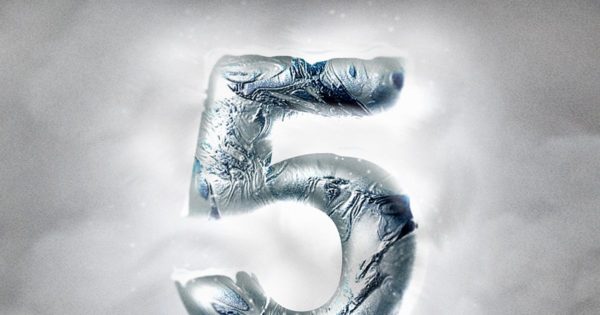 冰雪冰冻效果图层样式PSD分层模板 Ice Chrome Photoshop Layer Styles