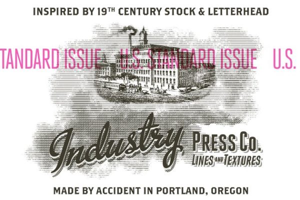 复古压纹印刷效果PS笔刷 IndustryPress – Lines & Textures缩略图 复古压纹印刷效果PS笔刷 IndustryPress – Lines & Textures