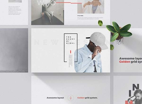 高端时尚行业的PPT模版精选[pptx,key]