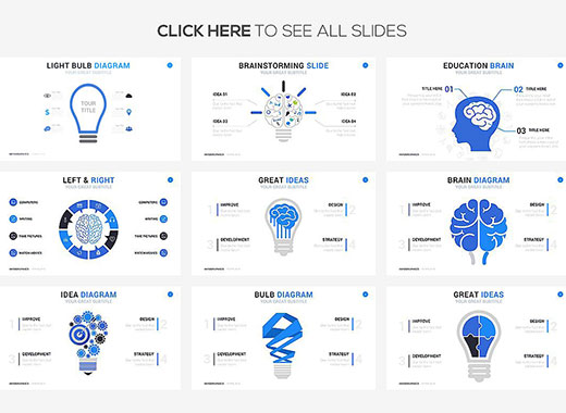 展现观念和创意的极简主义幻灯片模板下载[key,pptx]
