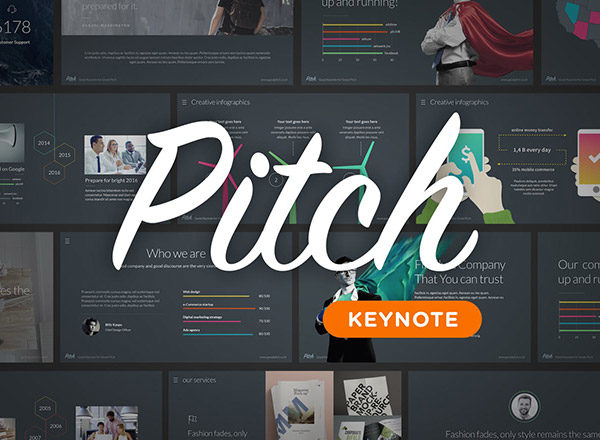 高品质多功能高端简约时尚keynote幻灯片演示模版（key）