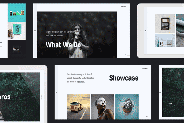 第一素材下午茶：超文艺的大图PPT模板[PPTX,Key]