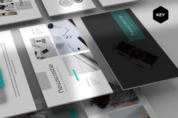 多用途企业/专业Keynote幻灯片设计模板精选 Newcastle – Keynote Template