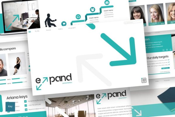 商业策划方案Keynote幻灯片模板